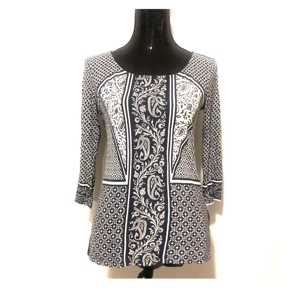 Lucky Brand 3/4 sleeve blouse
